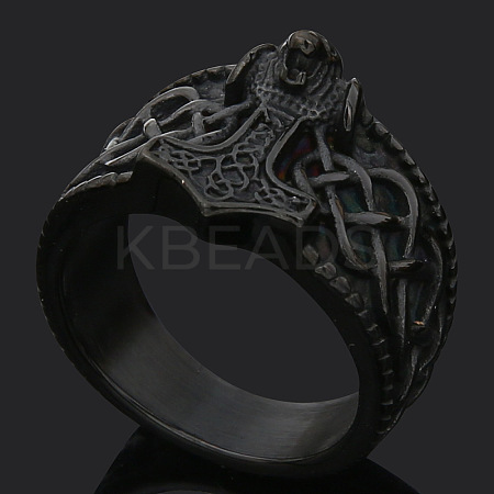 Viking 304 Stainless Steel Finger Rings for Men FS-WGB3F16-13-1