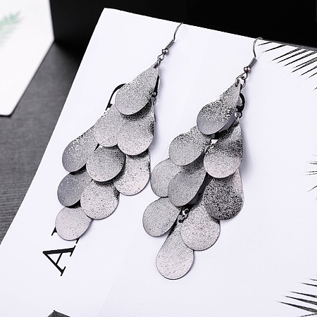 Fashionable Alloy Tassel Earrings LE0985-11-1