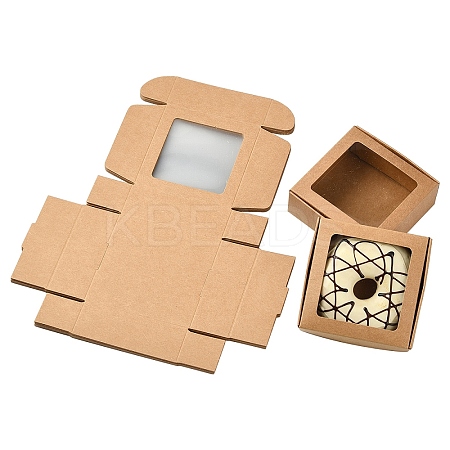 10Pcs Paper Candy Boxes CON-YW0001-81B-1