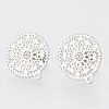 Non-Tarnish 304 Stainless Steel Stud Earring Findings X-STAS-S079-31B-1