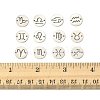 24Pcs 12 Styles 201 Stainless Steel Links/Connectors STAS-FS0001-98-5