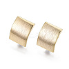 Brass Stud Earring Findings X-KK-N233-018-NF-2