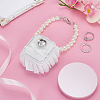 Polyester Pet Dog Wedding Ring Displays AJEW-WH0460-074P-02-4