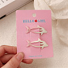Alloy Snap Hair Clips PW-WG21B52-04-1