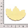 Rack Plating Alloy Enamel Big Pendants ENAM-N056-395C-G-3