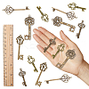 SUNNYCLUE Skeleton Key Charm DIY Jewelry Making Kit for Crafts Gifts DIY-SC0017-41-3
