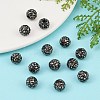 Polymer Clay Rhinestone Beads RB-N006-71-4