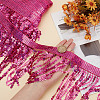 10 Yards Polyester Tassel Lace Ribbon DIY-WH0430-569B-3