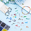 3000Pcs 24 Colors Transparent Electroplate Glass Beads EGLA-PA0001-29C-4
