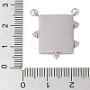 Stainless Steel Micro Pave Colorful Cubic Zirconia Pendants STAS-S121-01A-P-3