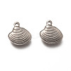 Non-Tarnish 201 Stainless Steel Pendants STAS-H125-21P-1