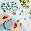 120Pcs 6 Styles Synthetic Turquoise Beads Strands G-SC0002-85-3