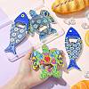 4Pcs 4 Styles Melamine Bottle Opener Fridge Magnet AJEW-CJ0001-54-4