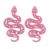 Cartoon Printed Acrylic Big Pendants OACR-WH0028-15B-1