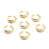 Clear Cubic Zirconia Solitaire Ring RJEW-C018-18G-2