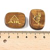 4Pcs 4 Styles Natural Tiger Eye Display Decorations G-F786-02D-06-3
