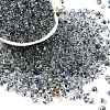 6/0 Spray Paint Fringe Glass Seed Beads SEED-H003-11E-1
