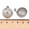 304 Stainless Steel Stud Earrings EJEW-G457-04B-P-5