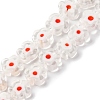 Handmade Millefiori Lampwork Beads Strands LAMP-G164-03M-1