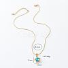 3Pcs Stainless Steel Small Sea Turtle Pendant Beach Vacation Necklaces for Women MI4557-5