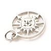 Non-Tarnish 201 Stainless Steel Pendants LS-STAS-G258-03P-4