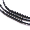 Waxed Cotton Cord Necklace Making MAK-G003-05C-2