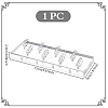 8-Slot Acrylic Rings Jewelry Display Stands ODIS-WH0061-75-2
