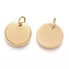 Ion Plating(IP) 304 Stainless Steel Charms X-EJEW-L238-03D-G-2