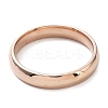 Ion Plating(IP) 304 Stainless Steel Flat Plain Band Rings STAS-I160-C-22mm-RG-2