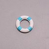 Spray Painted Natural Wood Beads WOOD-TAC0011-29B-1