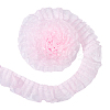 10 Yards Polyester Pleated Flower Lace Trim OCOR-HY0002-28A-1