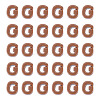 Opaque Acrylic European Beads OACR-TAC0019-006G-2
