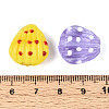 Handmade Lampwork Bumpy Beads Strands LAMP-N036-02-5