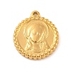 Ion Plating(IP) 304 Stainless Steel Pendants STAS-N103-180B-G-1