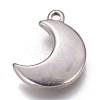 Tarnish Resistant 304 Stainless Steel Charms X-STAS-H119-04P-2