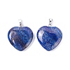 Natural Dyed Lapis Lazuli Pendants G-G956-B31-FF-2