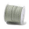 20M Polyester Braided Cord for Jewelry Making OCOR-G015-04A-23-3