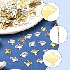200Pcs 5 Colors Brass Laser Cut Hollow Connector Charms KK-FS0001-71-2