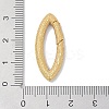 Rack Plating Brass Micro Pave Cubic Zirconia Twister Clasps KK-NH0002-09G-02-3