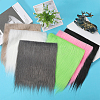 Faux Fur Squares Fabric BJEW-WH0515-11D-4