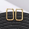 201 Stainless Steel Hoop Earrings EJEW-Z127-01G-03-2