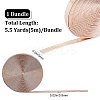 5M Flat Imitation Leather Cord LC-GF0001-02A-03-2