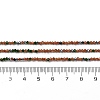 Synthetic Goldstone & Green Goldstone & Blue Goldstone Beads Strands LS-G-RM250104-D5-5