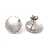 Non-Tarnish 304 Stainless Steel Stud Earrings EJEW-I281-25P-2