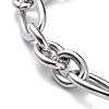 Tarnish Resistant 304 Stainless Steel Figaro Chain Bracelets BJEW-E271-05P-3