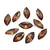 Pointed Back & Back Plated K9 Glass Cabochons RGLA-E017-06A-A-2
