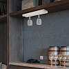 2Pcs Under Cabinet Mount Acrylic Stemware Organizer Holder ODIS-WH0030-19-4