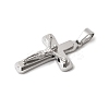 304 Stainless Steel Pendants STAS-G378-08P-2