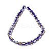 Handmade Gold Foil and Silver Foil Lampwork Beads FOIL-C001-01A-06-2