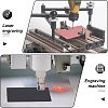 56 Sheets 8 Colors Aluminium Blank Name Cards DIY-NB0001-31-6